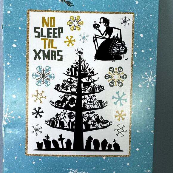 Disney The Nightmare Before Christmas No Sleep Til Xmas Window Clings 1 Sheet - Picture 12 of 12